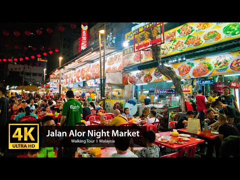 Malaysian Street Food Market | The Ultimate Jalan Alor Night Market in Bukit Bintang, KL