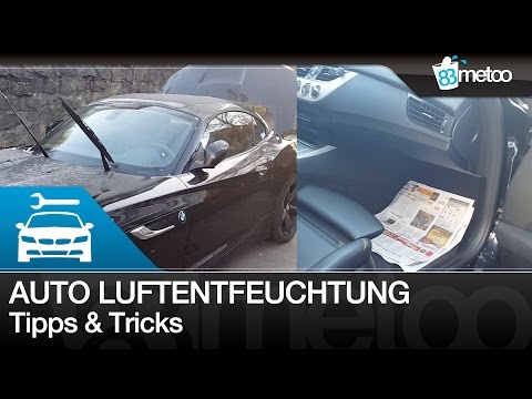 Auto Luftentfeuchtung selber machen | Auto Luftentfeuchter | Autoscheiben beschlagen von innen