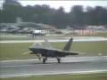 F22 Raptor Display at RIAT 2008