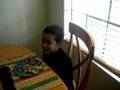 Gabriel cantando atirei o pau no gato!!!
