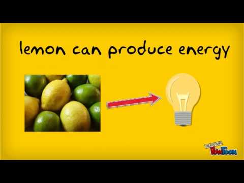 how to generate electricity from lemon