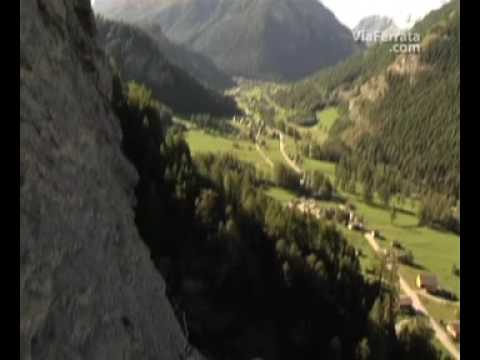 One Minute Via Ferrata, Evolene, ...