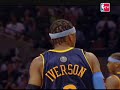 allen iverson 31pts press conf  vs spurs 2007 playoff game 1