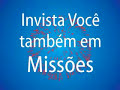 Missões está no coração de Deus, ajude, passe isso adiante, todos merecem saber que Deus ama a todos e tem muitas promessas a nossas vidas.
