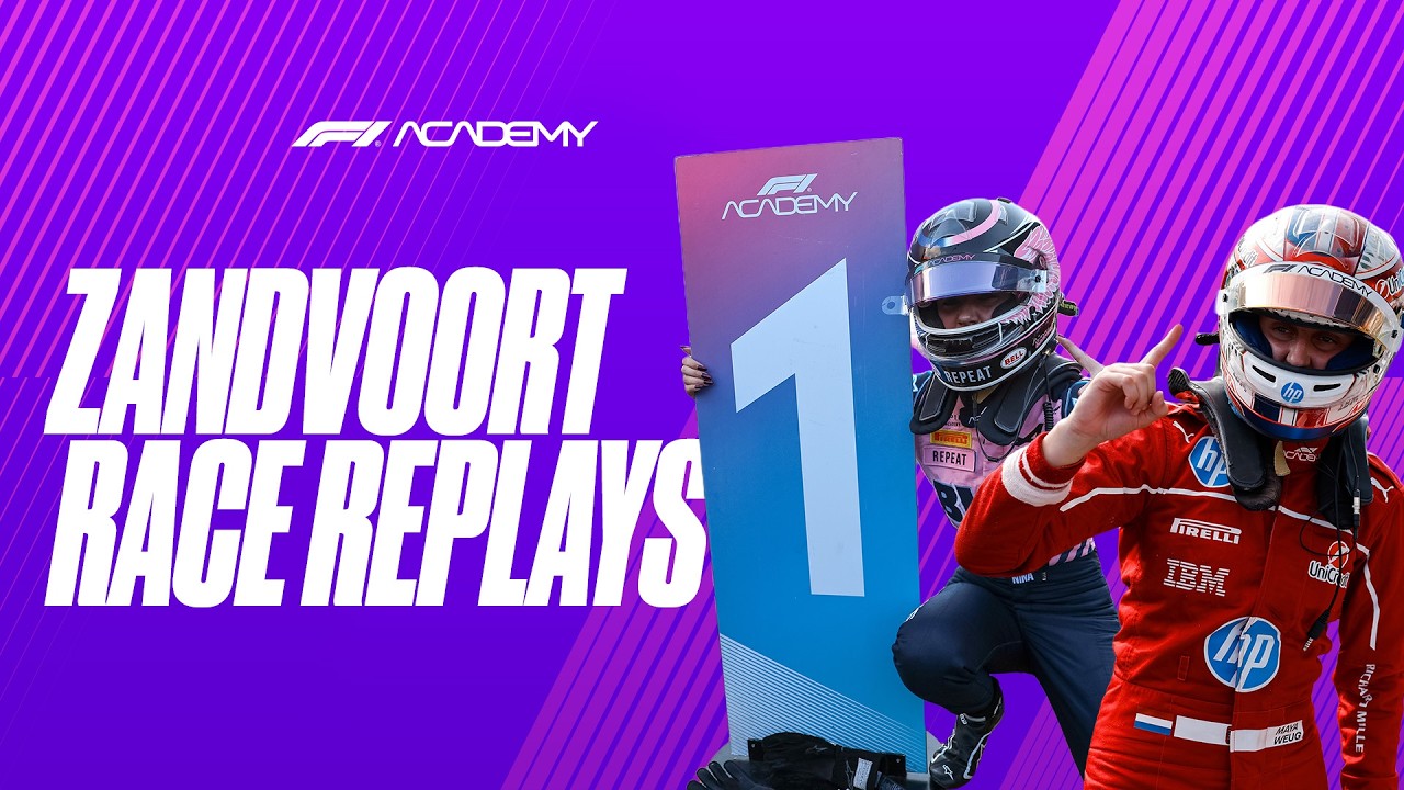 Race Replays | F1 Academy at Zandvoort