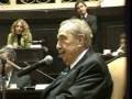 videos de Alfonsin Ciudadano Ilustre - Discurso de la legislatura
