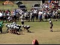 Little football player jukes the whole team