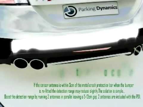 how to fit jml parking sensor