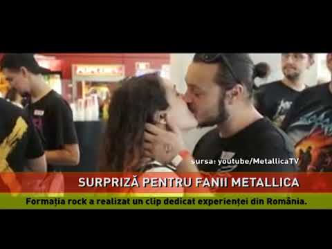 Metallica a realizat un clip dedicat experienței din România