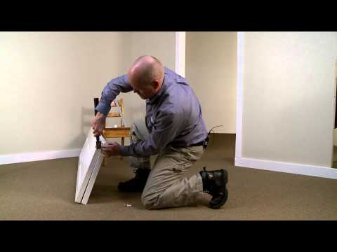 how to fit a b&q bi fold door