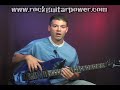 Free Guitar Lessons- Artificial Harmonics (Pinch Harmonics)