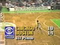 Michael Jordan blocks Parish, McHale and Walton  (same game)