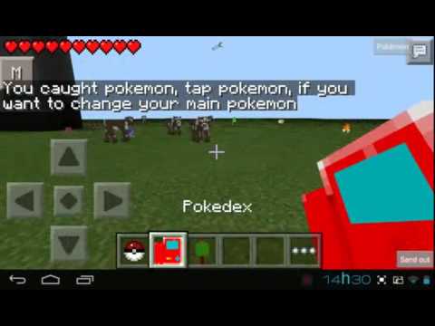 how to download pokemon mod for minecraft pe