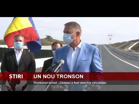 Tronsonul de autostradă Iernut - Chețani, deschis circulației