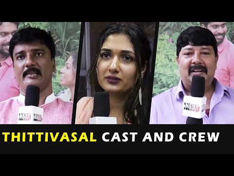 Thittivasal Cast & Crew Interview | Nassar, Mahendran, Kinni Vinodh | K3 Cine Creations