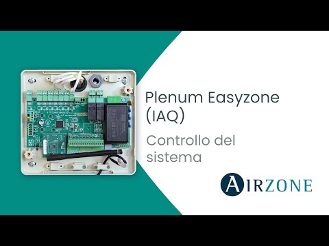 Plenum Easyzone (IAQ) - Controllo del sistema