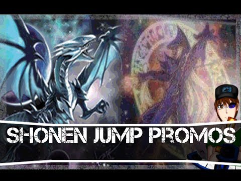 Yugioh Shonen Jump Blue Eyes White Dragon & Dark Magician of Illusions Promos
