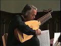 final 4 movements of a sonata in a minor by e. reusner, played on baroque lute by robert barto. part of his 2008 lute society of america recital.