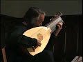 final 4 movements of a sonata in a minor by e. reusner, played on baroque lute by robert barto. part of his 2008 lute society of america recital.