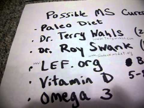 Multiple sclerosis MS possible natural cures with diet and supplements Dr Wahls Swank Lef.org
