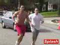 Mario lopez shirtless jogging