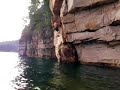 Waver, 5.12a, Whippoorwill, Summersville Lake, WV Waver, 5.12a, Whippoorwill, Summersville Lake, WV