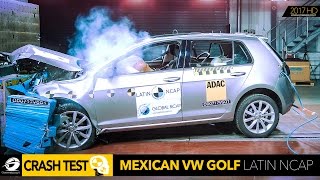 Volkswagen VW Golf 7 - Car CRASH TEST Latin Ncap 2