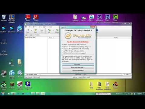 how to open iso file