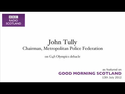 John Tully on G4S Olympics debacle - BBC Radio Scotland