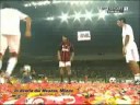 Ronaldinho with ball Show in San Siro Ac Milan