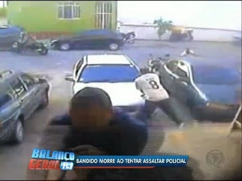 Bandido morre ao tentar assaltar PM em São Cristóvão (RJ)