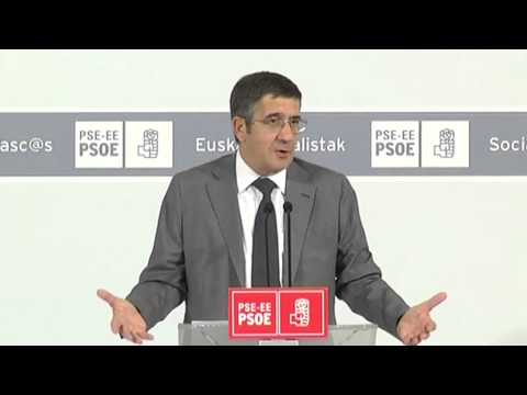 Patxi Lpez interviene en el Comit Nacional