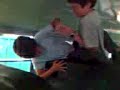 esta es la pelea entre cristopher(hermano de franky) y ale(hermano de powy)