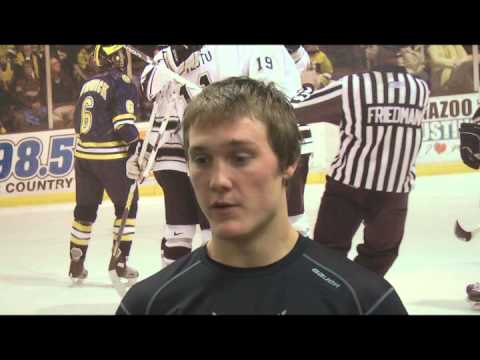 Freshman Forward Nolan LaPorte talks about his first 2 games at Lawson, and his first career goal in the Broncos' 3-2 win over St. Lawrence Saturday night Freshman Forward Nolan LaPorte talks about his first 2 games at Lawson, and his first career goal in the Broncos' 3-2 win over St. Lawrence Saturday night