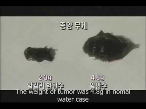 Electrolyzed and Reduced Alkali Water(Anti-cancer) by MBC in Korea - 