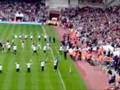 West Ham Supporters sing Bubbles