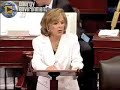 CLIMATE CHANGE ACT: Sponsor Barbara Boxer