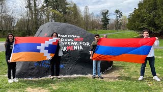 Armenian Students Association at Fairleigh Dickinson University commemorates the Armenian Genocide.