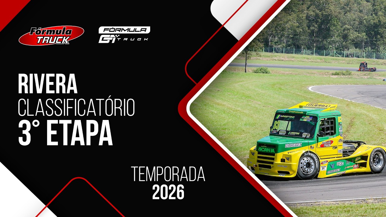FÓRMULA TRUCK 2º ETAPA | RIVERA - UY - CLASSIFICATÓRIO  - 2026