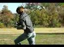 JMob shows off his skills from the tee box...and how to react to a shot!