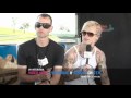 Stefan Olsdal and Steve Forrest at Video Hits, Soundwave, Sidney