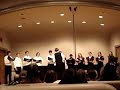 Covenant College sophomore Justin Johns directs a short mass (which he also composed) at the Southeastern Composers League Forum, held at the University of Tennessee at Chattanooga on Sunday the 17th of February. 