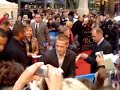 at the premiere of the movie troy in berlin the mortales crew was in the first row to meet brad pitt. listen to what mortales were screaming all the time :-)