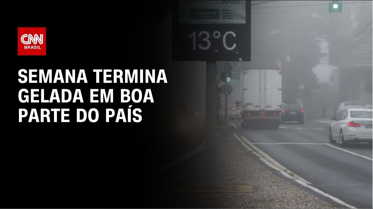 SP registra a menor temperatura máxima para junho em 30 anos | CNN NOVO DIA