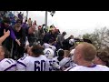 Postgame Celebration at Otterbein (2018)