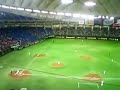 中日辛勝＠ガラガラのアジアシリーズ決勝：１回裏ストライクの入らない山井