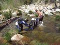Yamaha YZ 450 River crossing attempt Yamaha YZ 450 River crossing attempt
