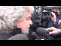 Grillo all'assemblea Mps