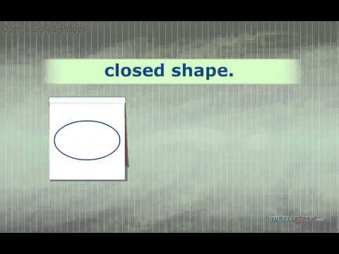 Open and Closed Shapes *What's the Difference?* Math for Kids