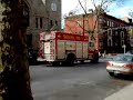 FDNY Squad 1 anf TRV responding to EMS call